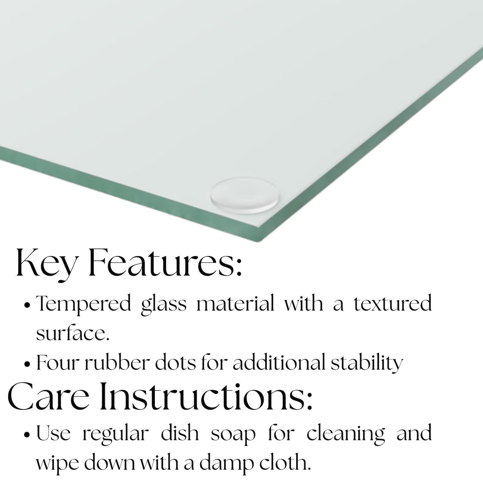 Rustic Garlic & Olive Oil Glass Cutting Board: Farmhouse Kitchen Decor